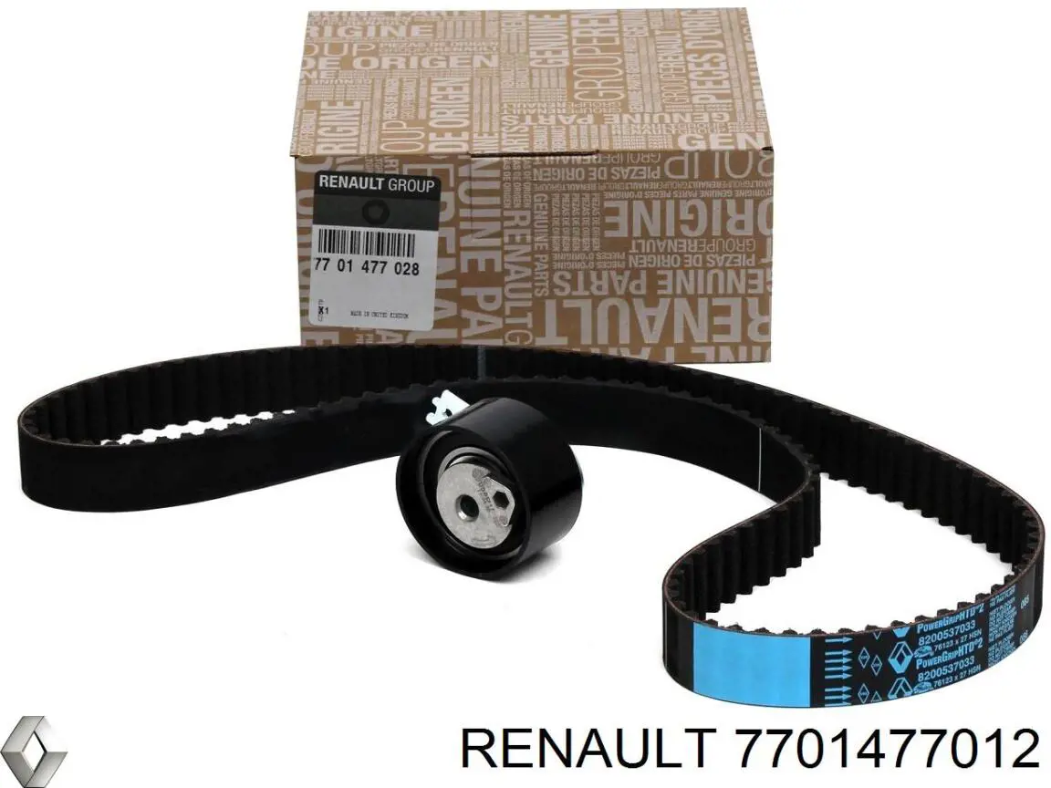 7701477012 Renault (RVI) комплект грм