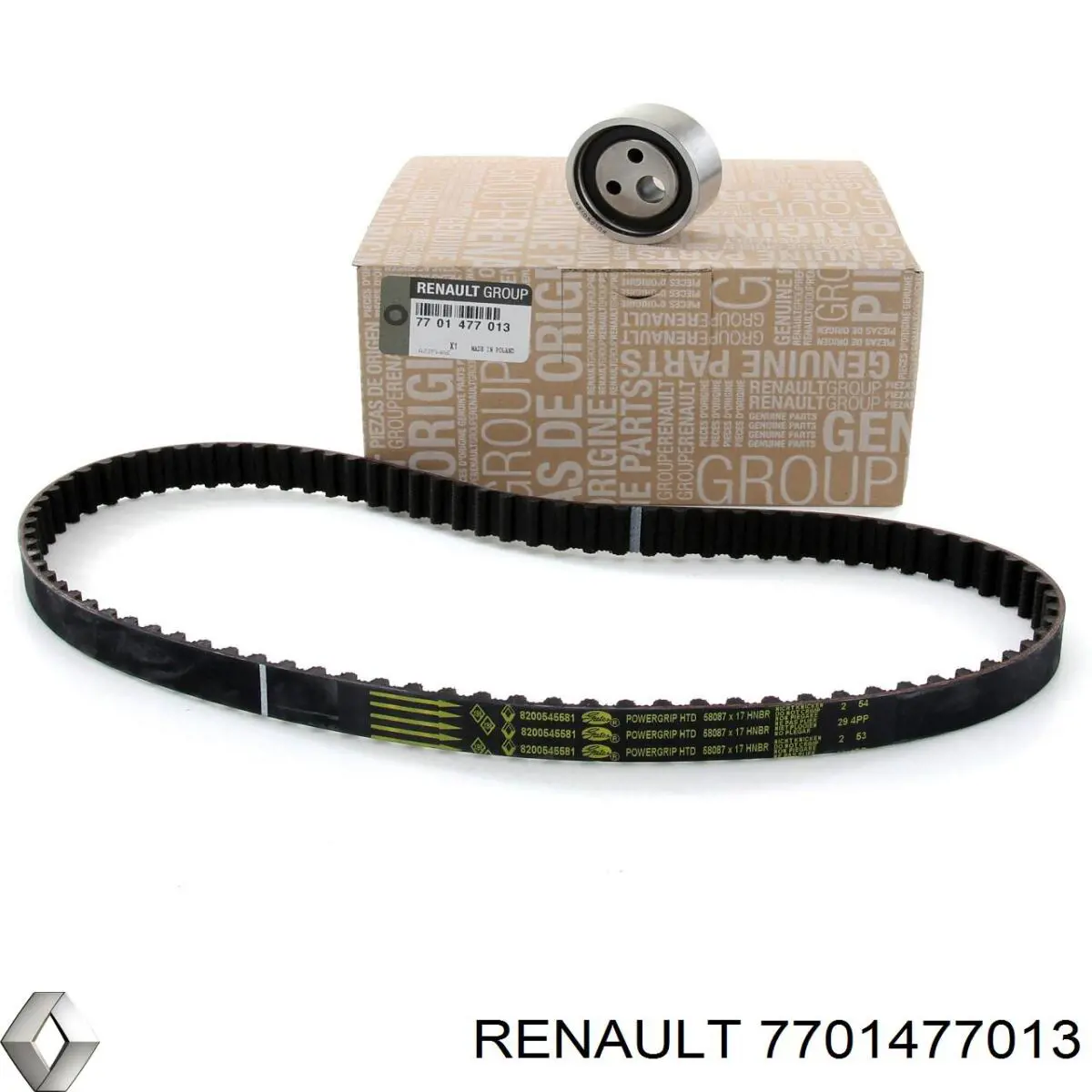 Купити 7701477013 Renault (RVI) ГРМ ремень