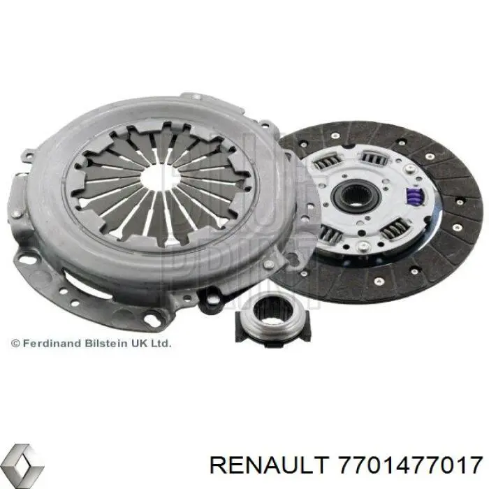 Комплект зчеплення (3 частини) Renault (RVI) 7701477017 ціна, від 80.76 USD