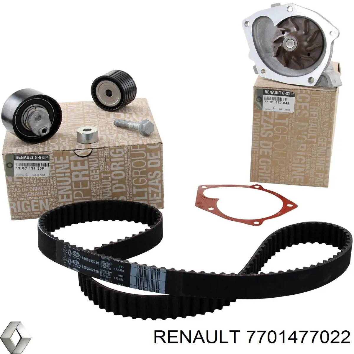 7701477022 Renault (RVI) комплект грм
