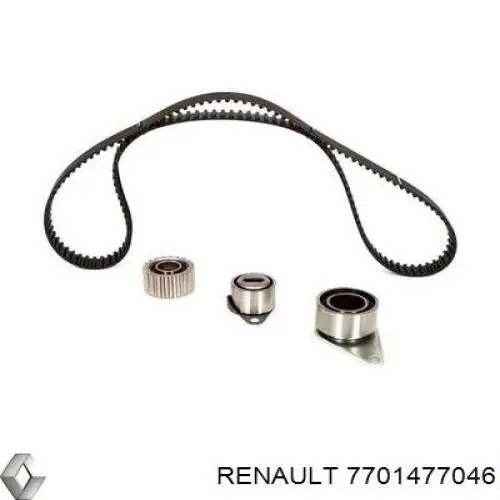 Комплект ГРМ Renault (RVI) 7701477046 ціна, від 89.00 USD