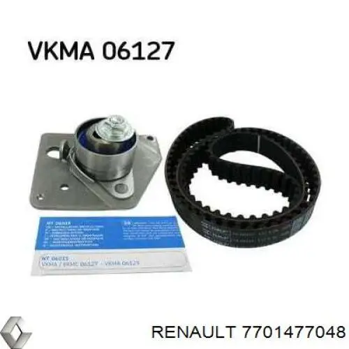 Комплект ГРМ Renault (RVI) 7701477048 ціна, від 72.87 USD