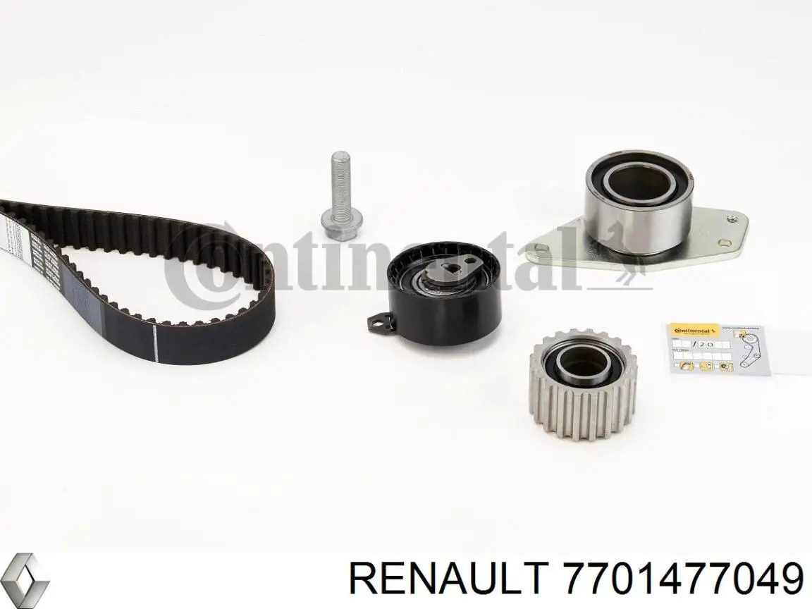 Зубчастий ремінь Renault (RVI) 7701477049 ціна, від 105.61 USD