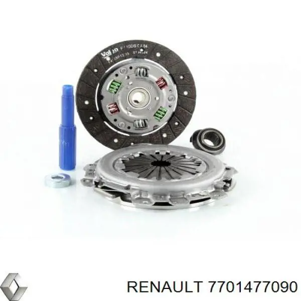 Купити 7701477090 Renault (RVI) Комплект зчеплення (диск, корзина, підшипник)