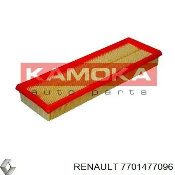 Купити 7701477096 Renault (RVI) Автомобільний фільтр повітря