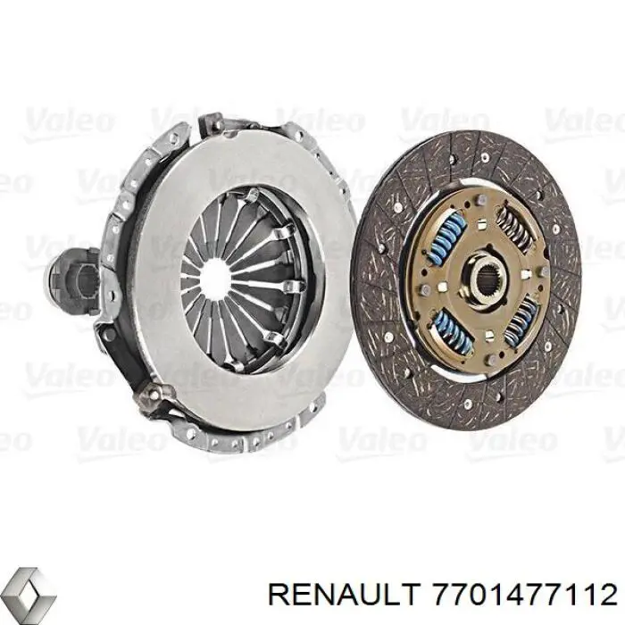 7701477112 Renault (RVI) комплект зчеплення (3 частини)