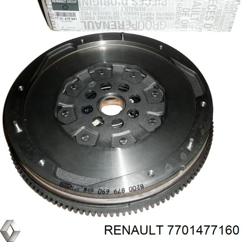 7701477160 Renault (RVI) маховик двигуна