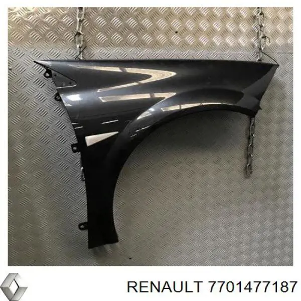 7701477187 Renault (RVI) крило переднє праве