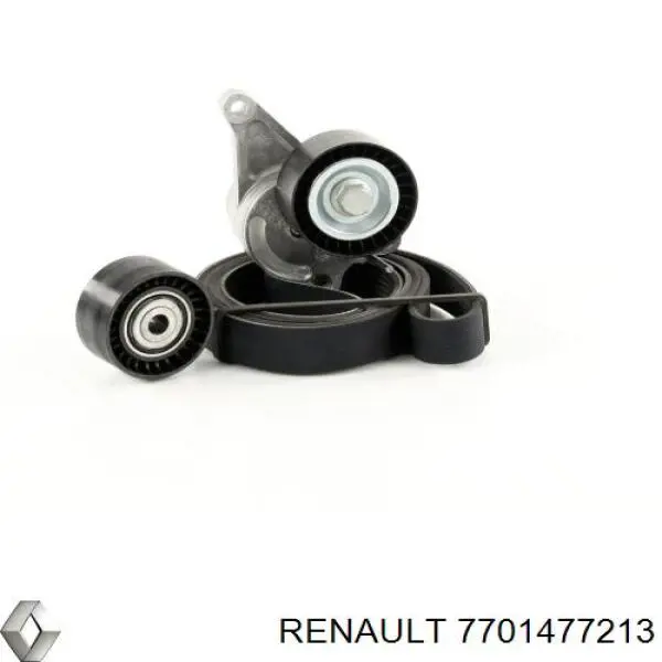 Ремінь приводний, агрегатів, комплект Renault (RVI) 7701477213 ціна, від 91.58 USD
