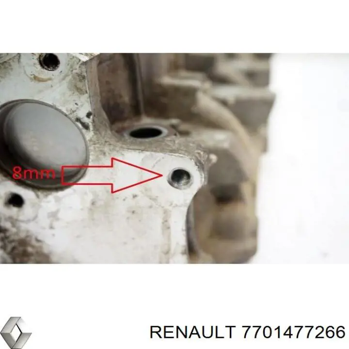 Головка двигуна Renault (RVI) 7701477266 ціна, від 137.97 USD