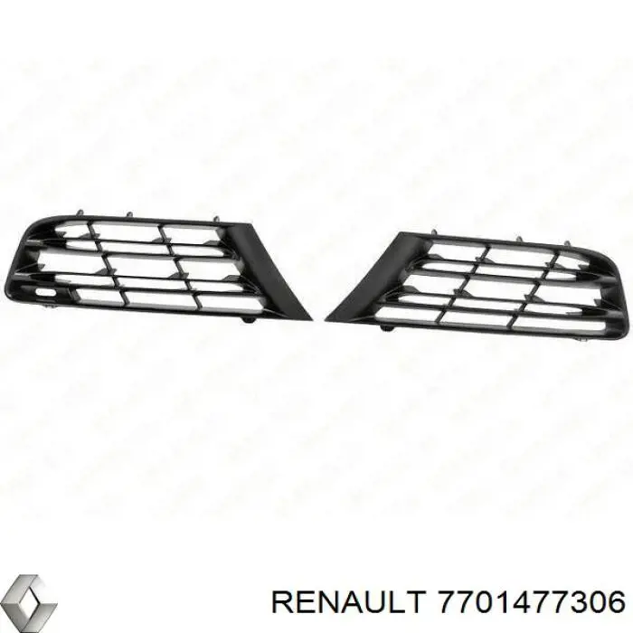 7701477306 Renault (RVI) решітка радіатора