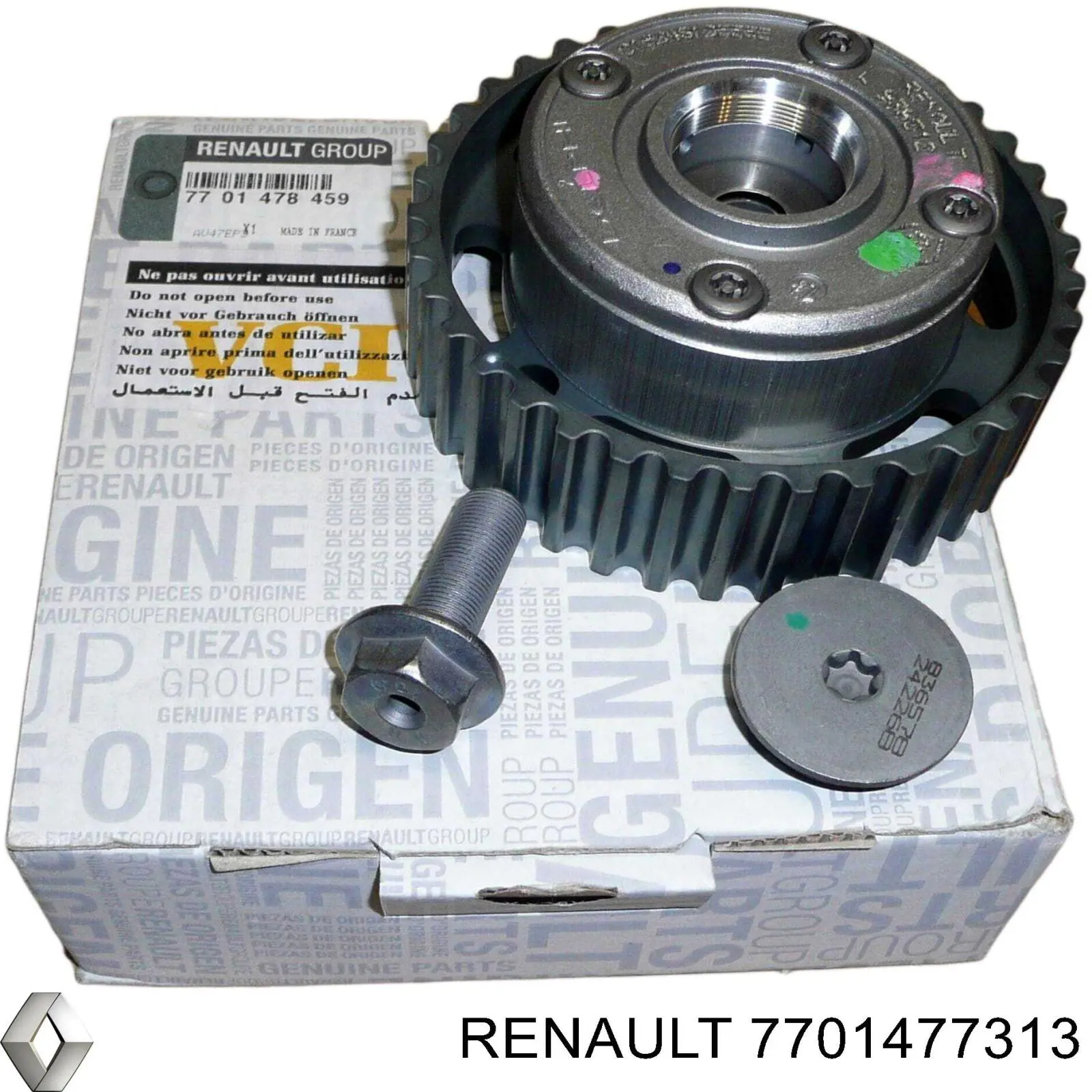7701477313 Renault (RVI) зірка-шестерня розподільного валу двигуна, впускного