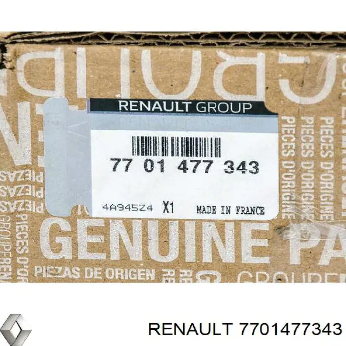 Купити 7701477343 Renault (RVI) Ремінь приводний, агрегатів, комплект