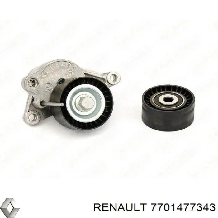 Ремінь приводний, агрегатів, комплект 7701477343 Renault (RVI)