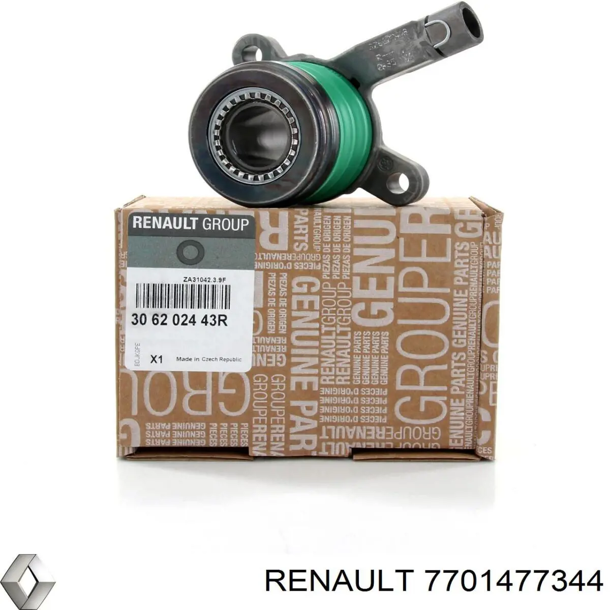 7701477344 Renault (RVI) Ремінь приводний, агрегатів, комплект