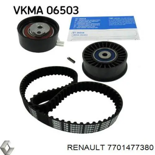 Купити 7701477380 Renault (RVI) ГРМ ремень