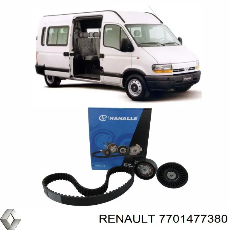 Ремкомплект ГРМ Renault (RVI) 7701477380
