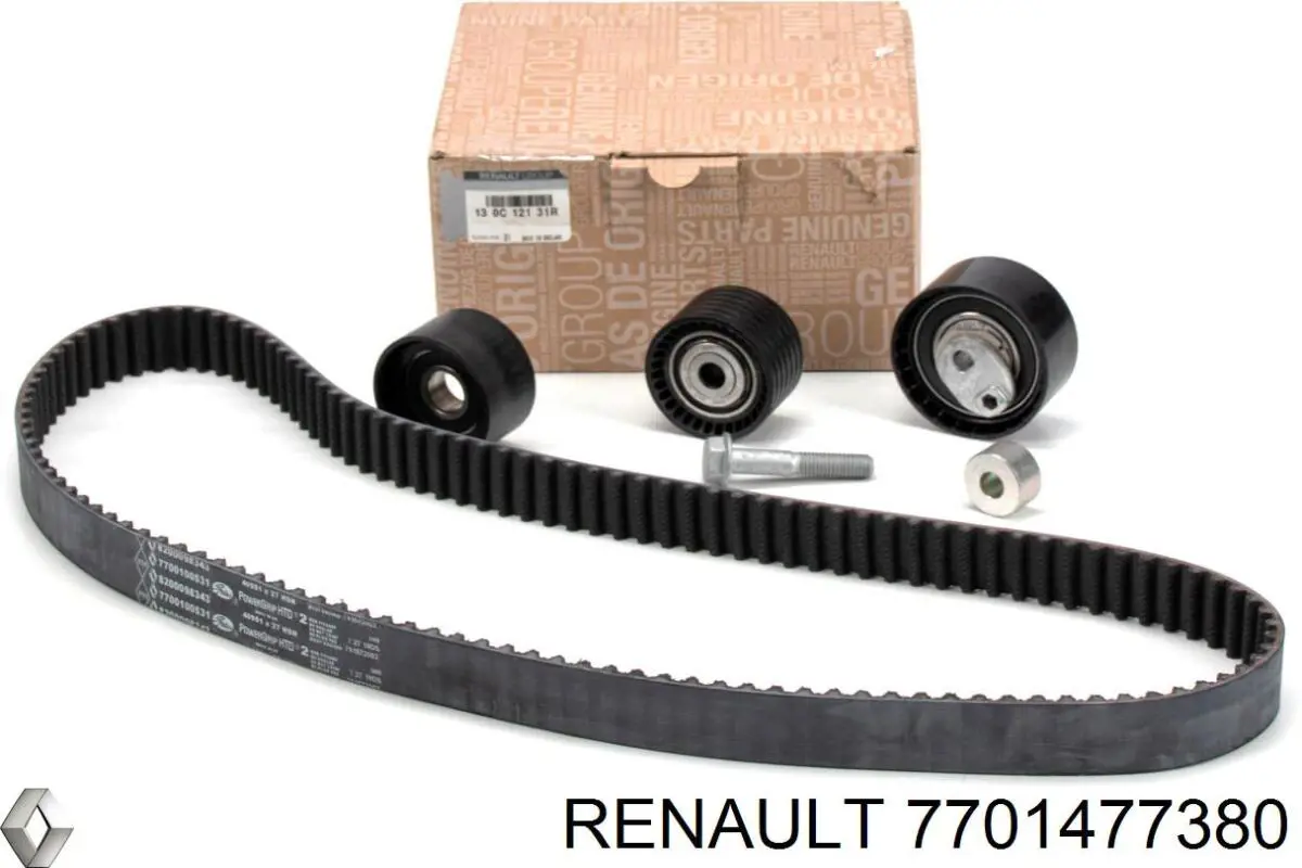 Комплект ГРМ 7701477380 Renault (RVI)
