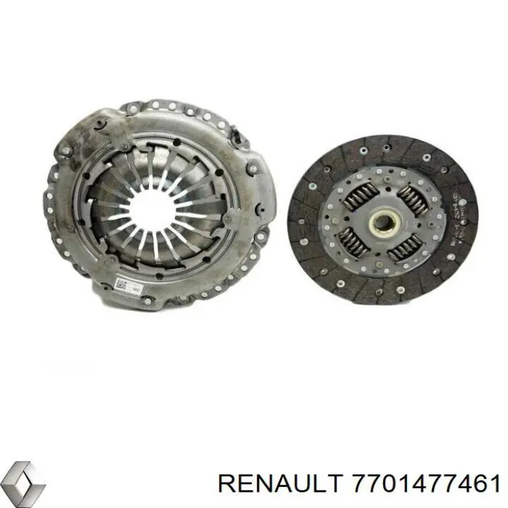 Купити 7701477461 Renault (RVI) Маховик із зубчастим ободом в зборі