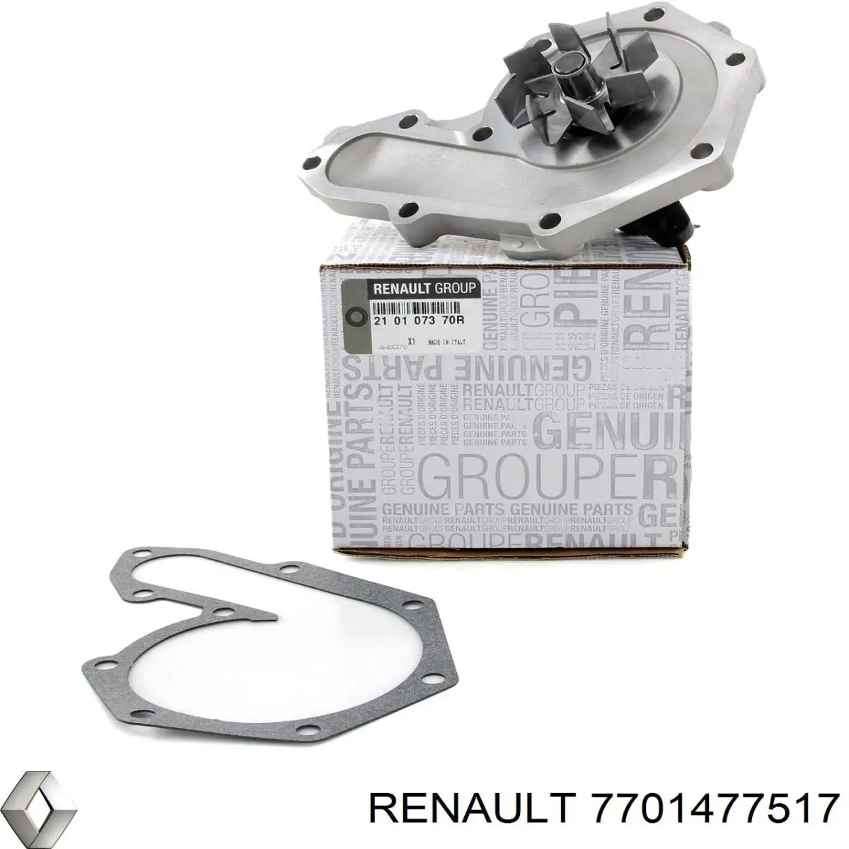Ремінь приводний, агрегатів, комплект 7701477517 Renault (RVI)