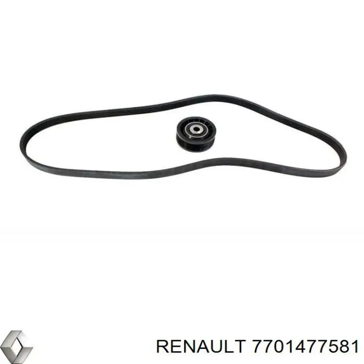 7701477581 Renault (RVI) Ремінь приводний, агрегатів, комплект