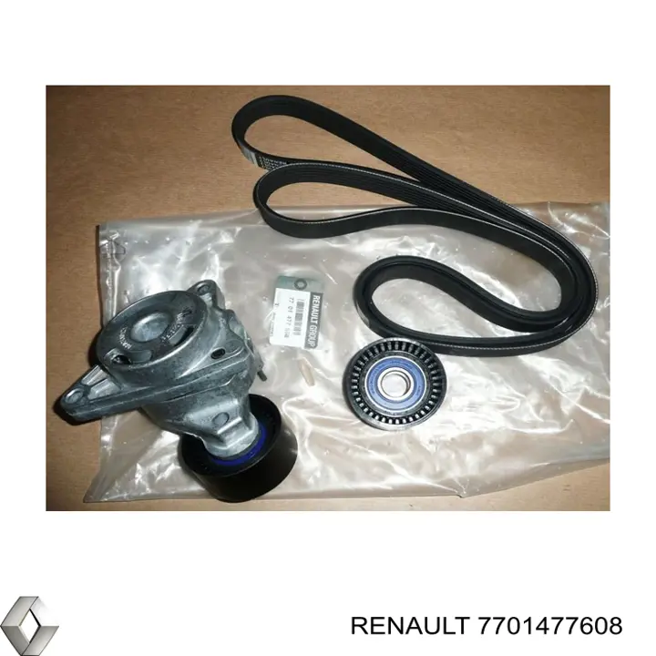 Купити 7701477608 Renault (RVI) Ремінь приводний, агрегатів, комплект