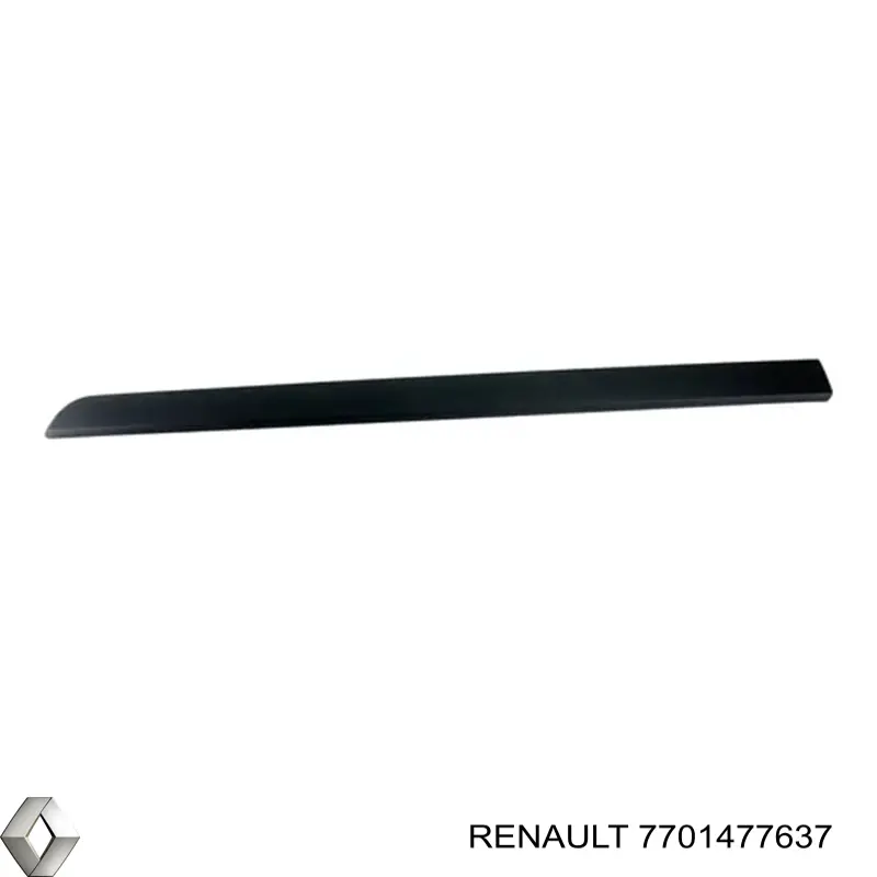Молдинг передньої правої двері Polcar 60130032 ціна, від 13.41 USD