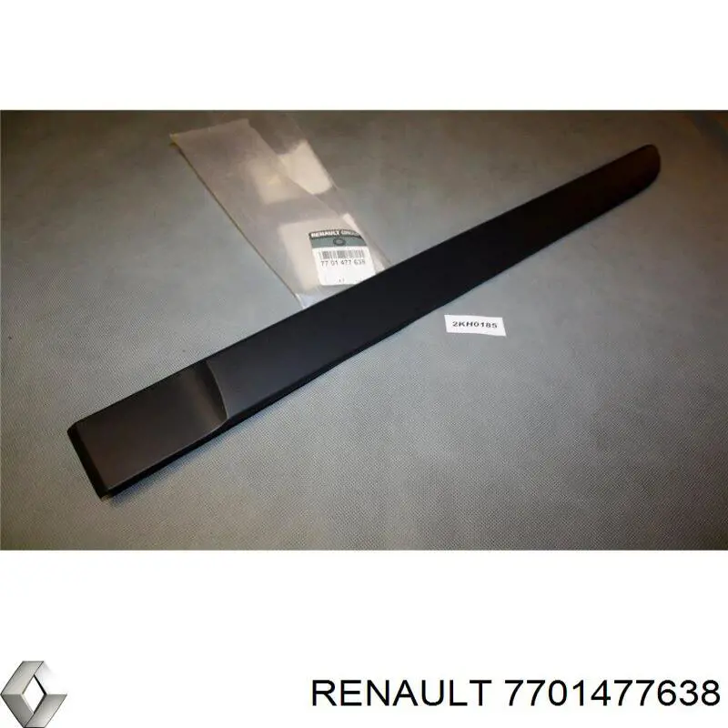 Купити 7701477638 Renault (RVI) Молдинг задніх лівих дверей