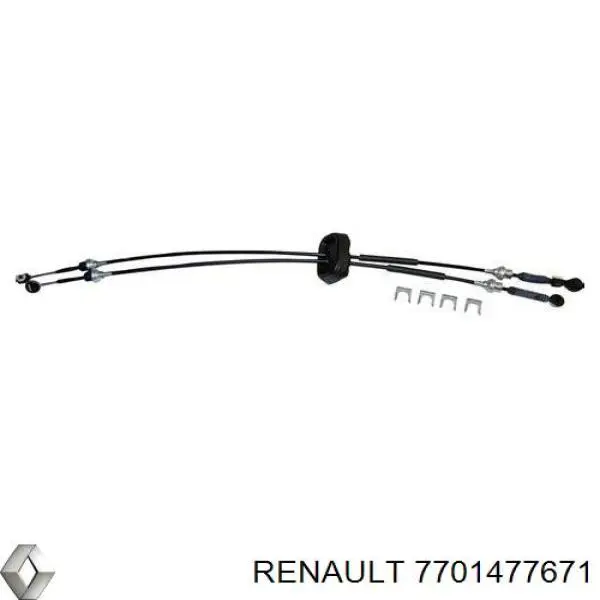 7701477671 Renault (RVI) трос перемикання передач