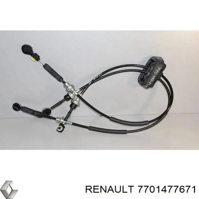 Трос перемикання передач, здвоєний Renault (RVI) 7701477671 ціна, від 79.78 USD