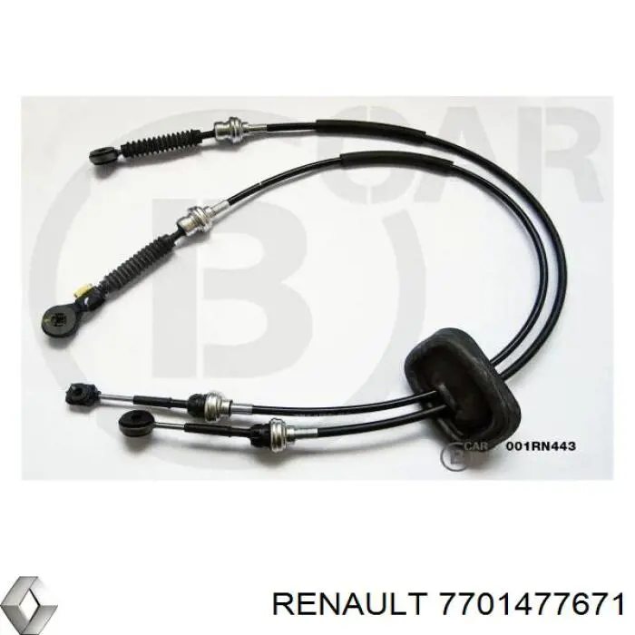 Купити 7701477671 Renault (RVI) Трос перемикання передач
