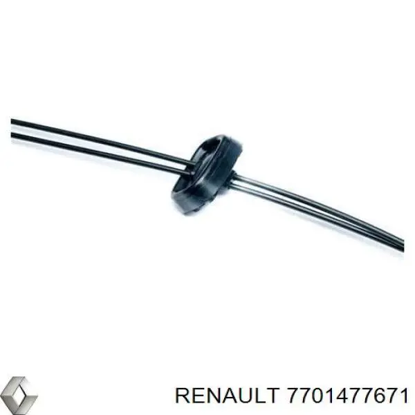 Трос перемикання передач, здвоєний Renault (RVI) 7701477671 ціна, від 79.78 USD