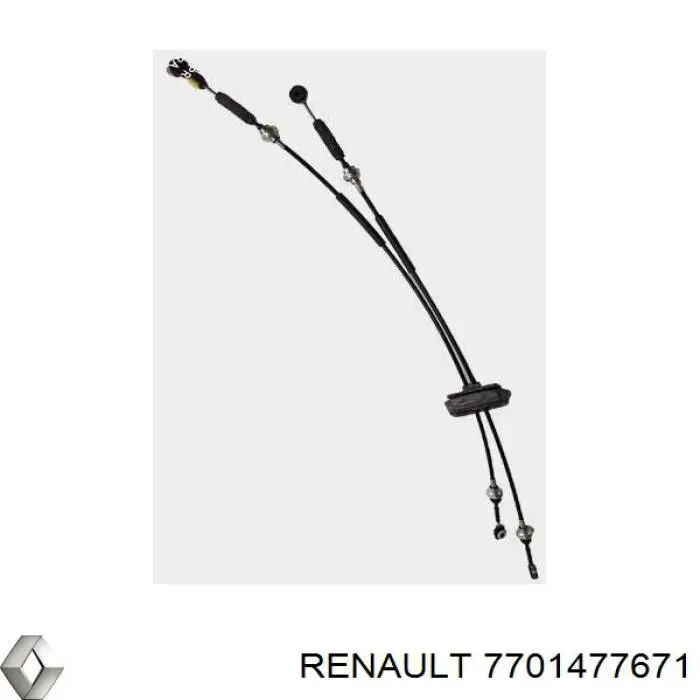 Трос КПП Renault (RVI) 7701477671