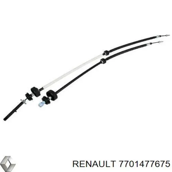 Трос ручного гальма задній, правий/лівий Renault (RVI) 7701477675 ціна, від 41.72 USD