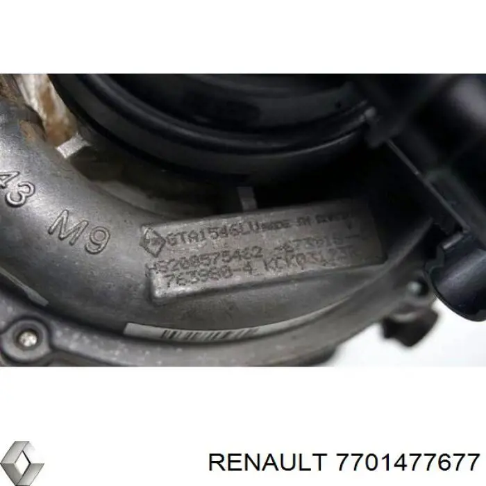 Турбіна Renault (RVI) 7701477677 ціна, від 126.83 USD
