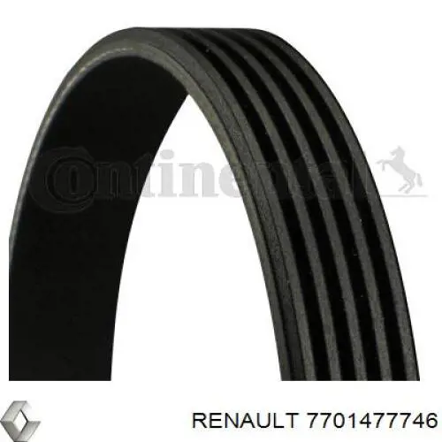 Ремінь приводний, агрегатів, комплект Renault (RVI) 7701477746 ціна, від 65.93 USD