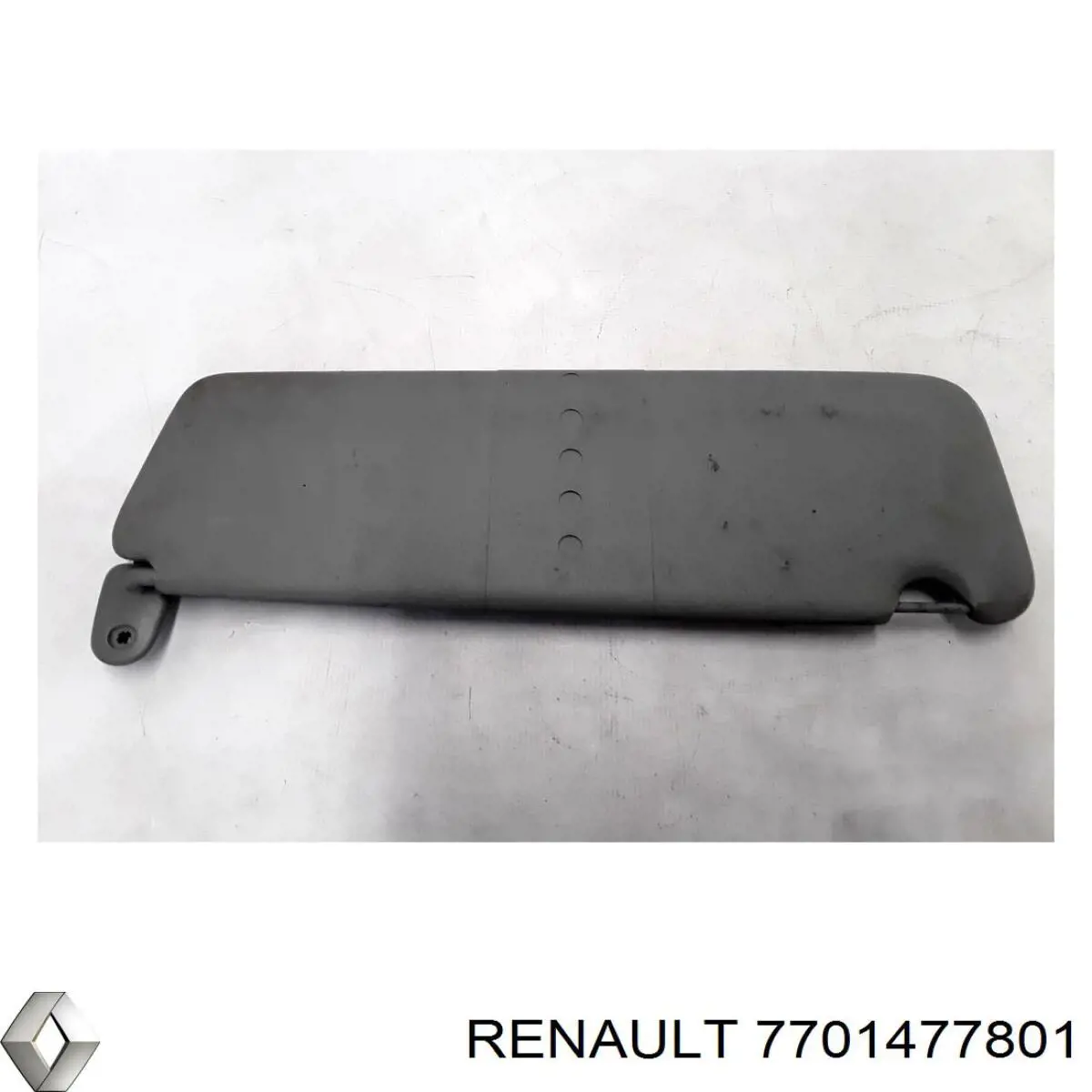 Козирок протисонячний на Renault Trafic II FL