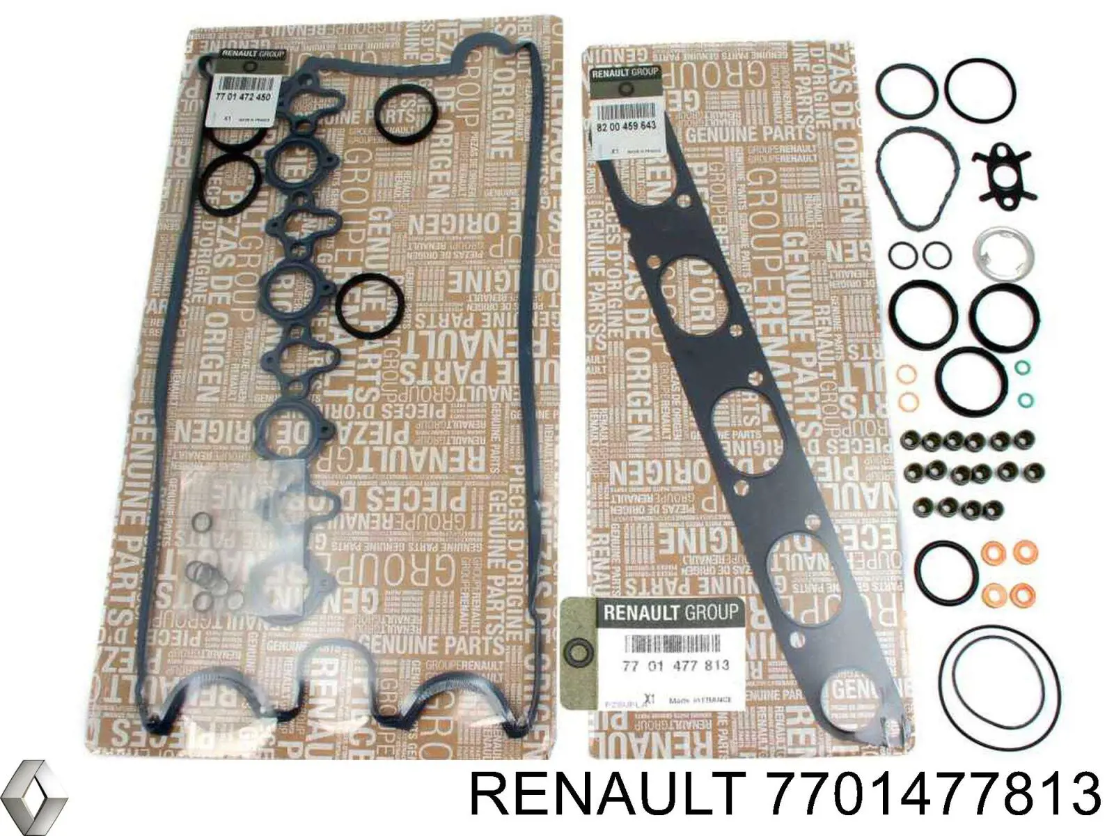 Комплект прокладок двигуна, верхній Renault (RVI) 7701477813 ціна, від 76.66 USD