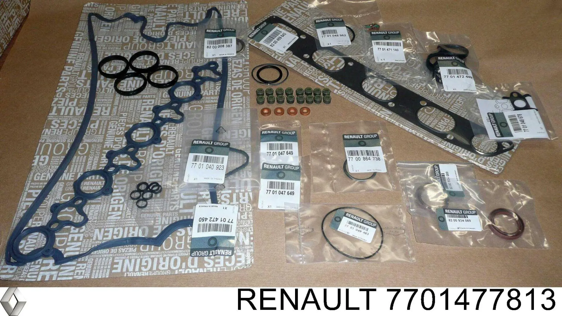 Купити 7701477813 Renault (RVI) Комплект прокладок двигуна, верхній