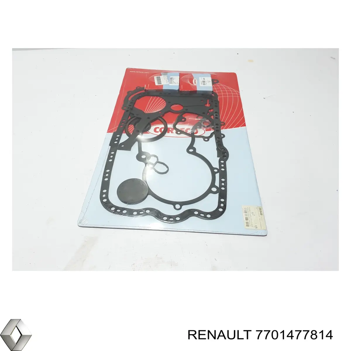 7701477814 Renault (RVI) комплект прокладок двигуна, нижній