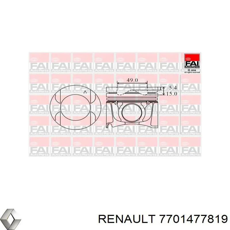  7701477819 Renault (RVI)