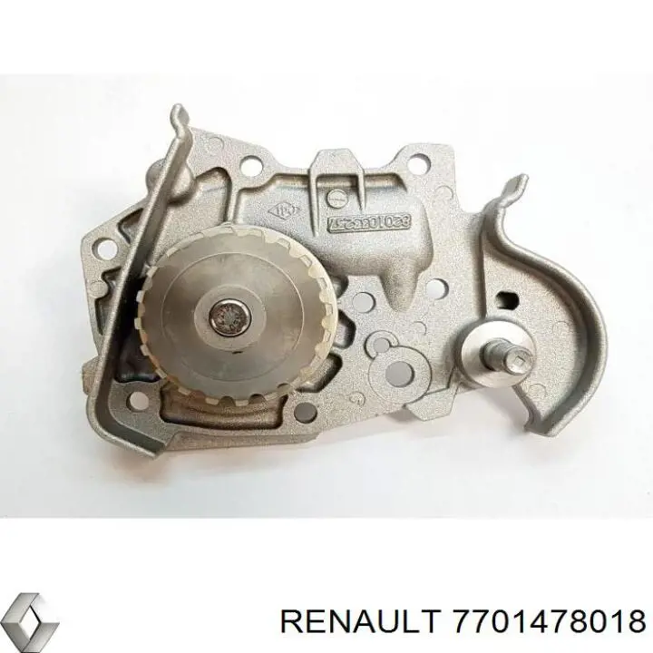 Помпа охолодження Renault (RVI) 7701478018 ціна, від 22.23 USD