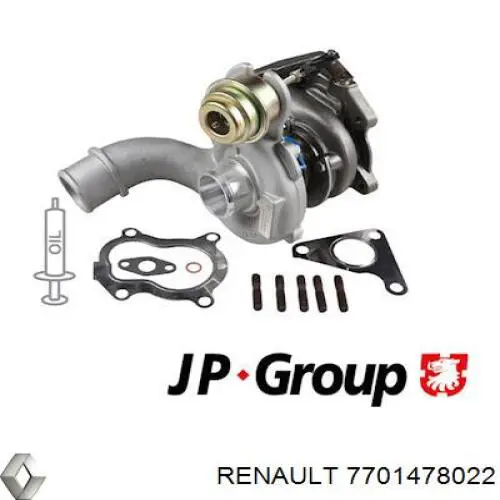 7701478022 Renault (RVI) турбіна