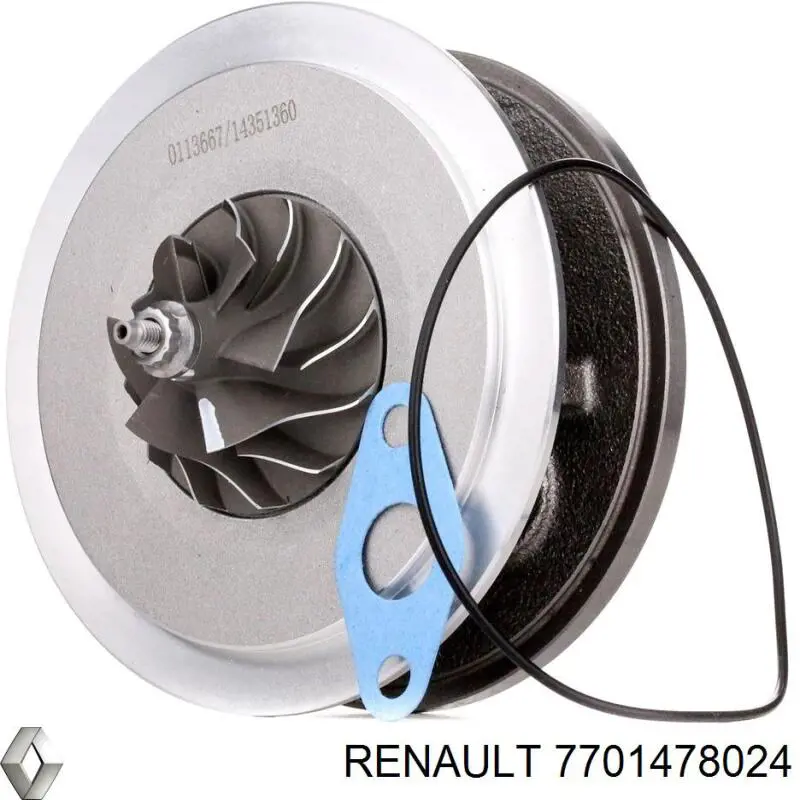 Турбіна Renault (RVI) 7701478024 ціна, від 156.14 USD