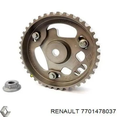 Купити 7701478037 Renault (RVI) Шестерня фазорегулятора