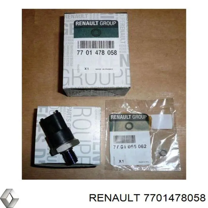 Купити 7701478058 Renault (RVI) Датчик тиску палива