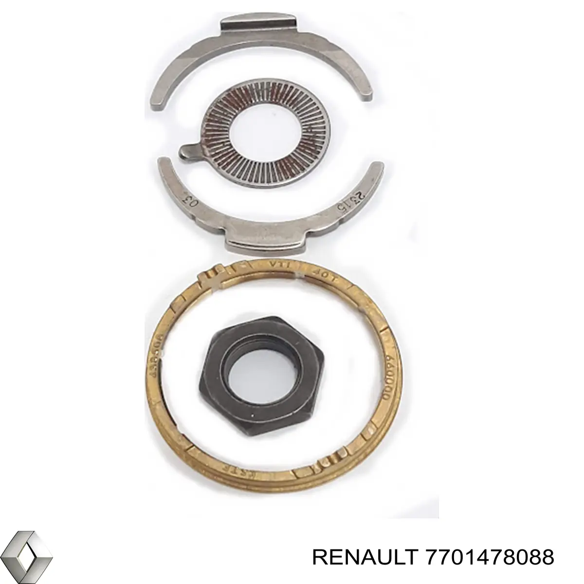 Купити 7701478088 Renault (RVI) Муфта синхронізатора, зовнішня обойма 5-ї передачі