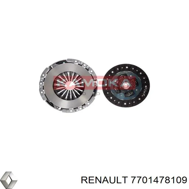 Купити 7701478109 Renault (RVI) Комплект зчеплення (диск, корзина, підшипник)