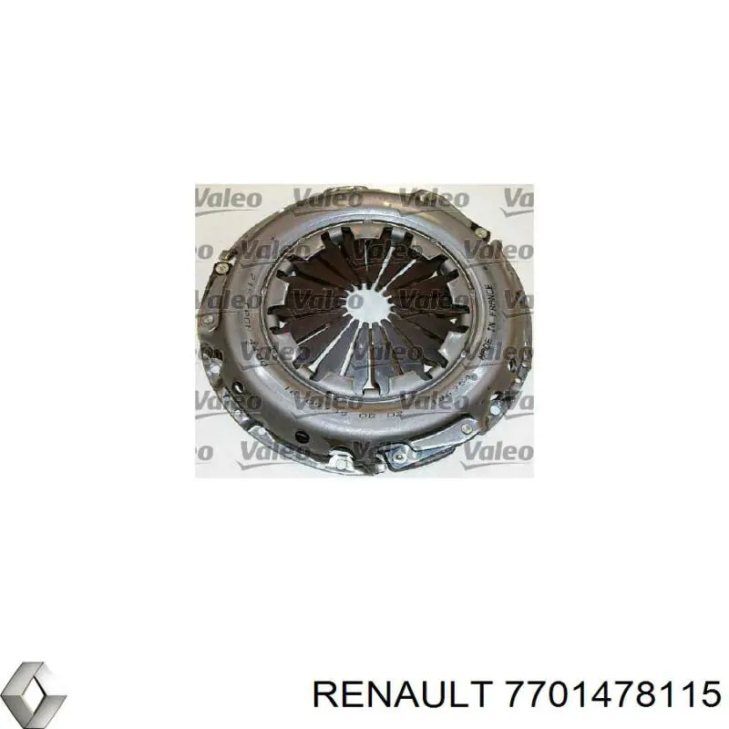 Купити 7701478115 Renault (RVI) Комплект зчеплення (диск, корзина, підшипник)