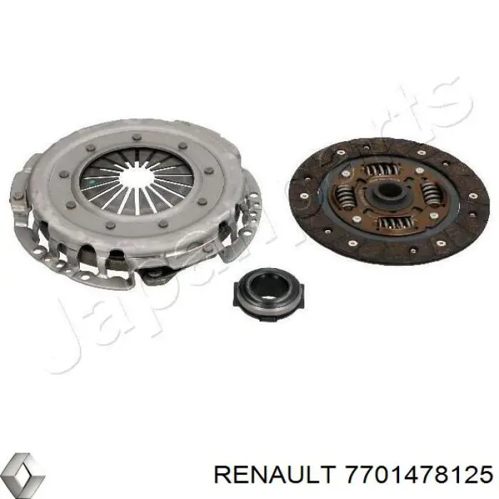 7701478125 Renault (RVI) комплект зчеплення (3 частини)